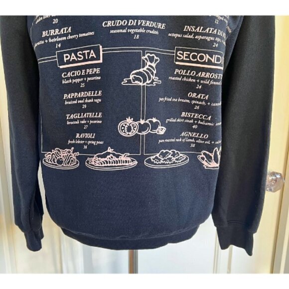 DEUX MOI Black Sweatshirt Size S - Picture 10 of 16